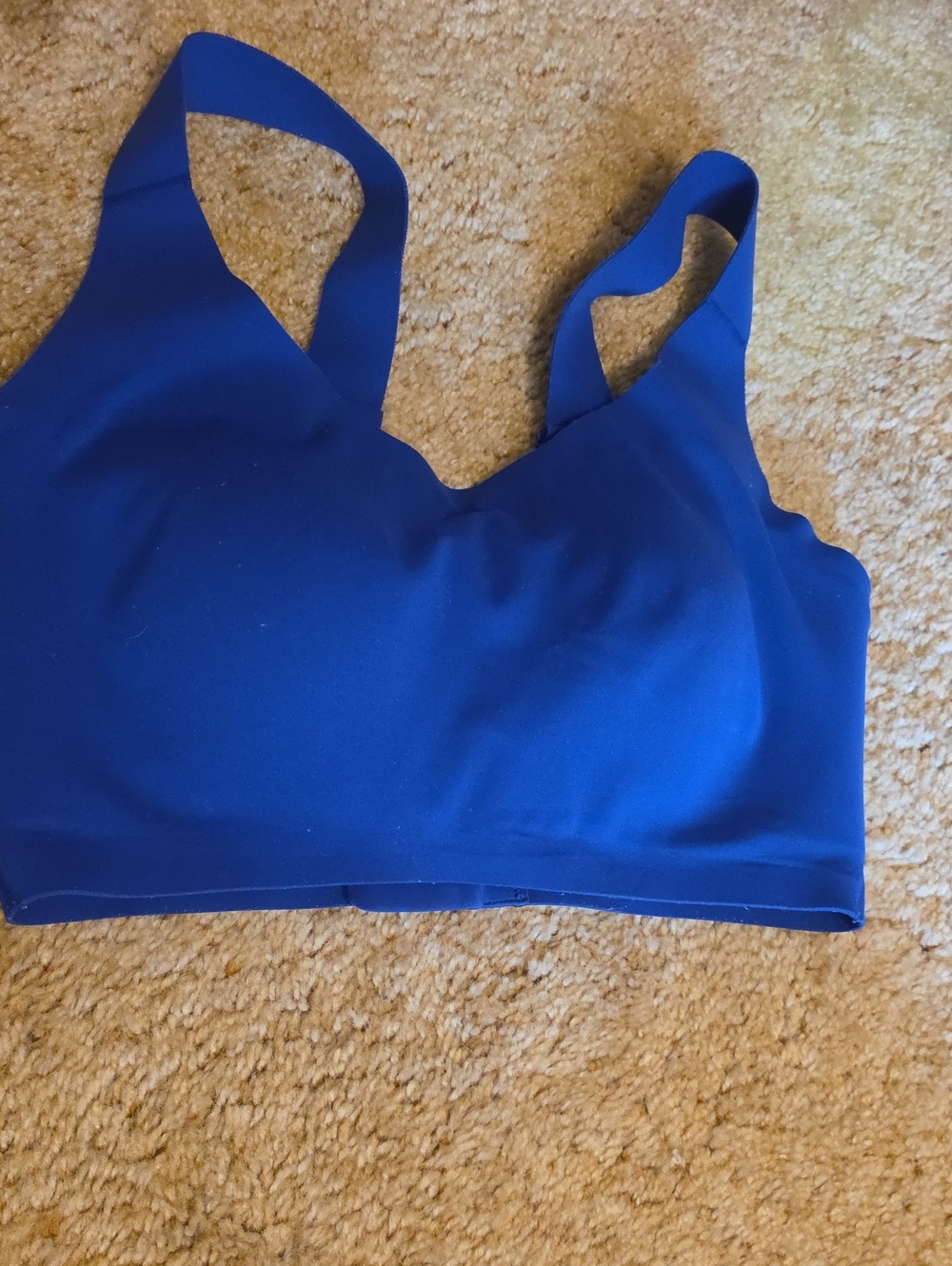 SPANX Seamless Compreasion Sports Bra - Blue